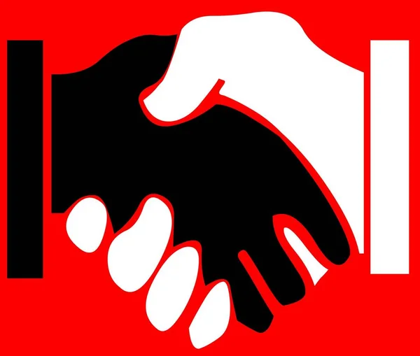 İnsan arkadaşlarınla el sıkış.