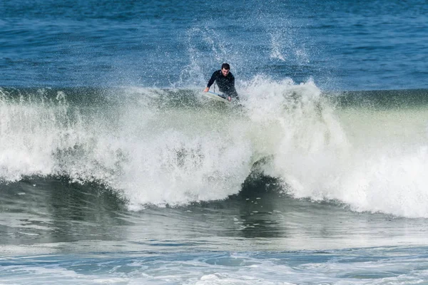 Bodyboarder in azione — Foto Stock