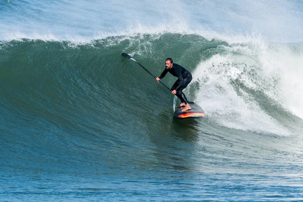 Stand up paddle surfer — Stock Photo, Image