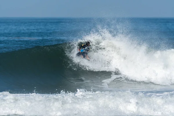 Bodyboarder i aktion — Stockfoto