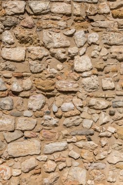 Vintage eski taş duvar tuğla 