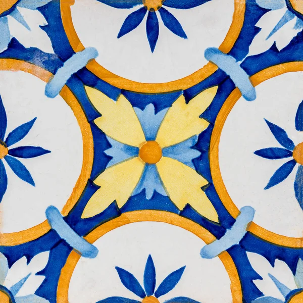 Portuguese ceramic tiles — Stock Photo, Image