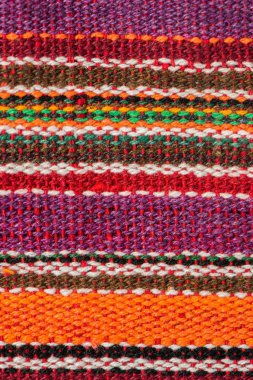 Multi renk kumaş dokusu