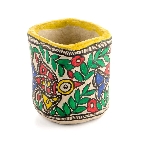 Indian handmade cup — Stock Photo, Image