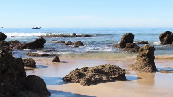 Playa de Vau en Portimao, Portugal — Vídeos de Stock