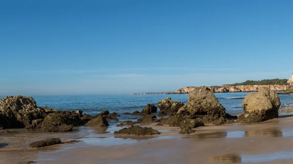 Praia da Rocha en Portimao, Algarve — Foto de Stock