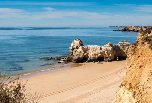 Praia da rocha i portimao, algarve — Stockfoto