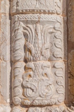 Manuelin tarzı sculpured kaya