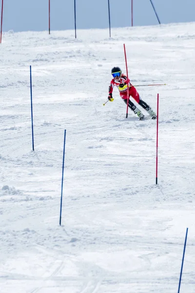 Manuel Ramos during the Ski National Championships — Stock Photo, Image