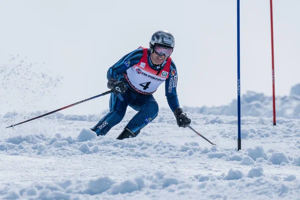 Mario Carvalho durante el Campeonato Nacional de Esquí —  Fotos de Stock