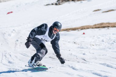 Tim Clasing Snowboard Ulusal Şampiyonası sırasında