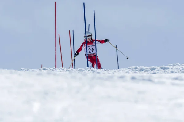 Carla Couto under Ski National Championships — Stockfoto