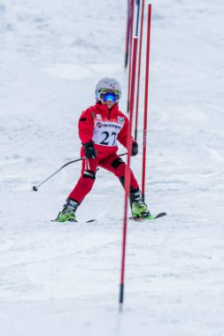 Leonor Carvalho Kayak Ulusal Şampiyonası sırasında