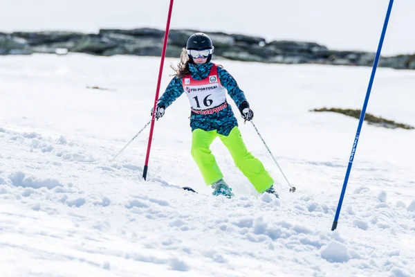 Barbara Silva under Ski National Championships — Stockfoto