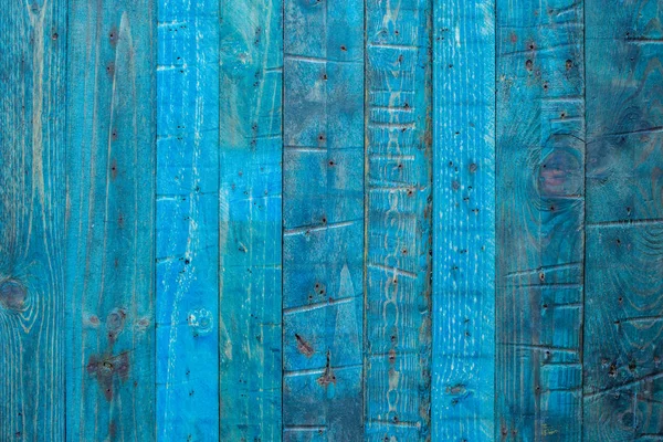 Blauwe houten paneel — Stockfoto