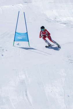 Marta Carvalho Kayak Ulusal Şampiyonası sırasında