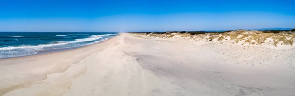 Torreira Beach havadan görünümü — Stok fotoğraf