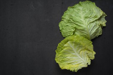 arka plan Lahana yaprakları