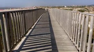 Kum tepeleri ve plaj Paramos, Espinho - Portekiz