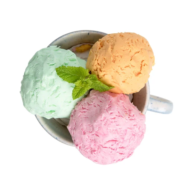 Bolas de sorvete — Fotografia de Stock