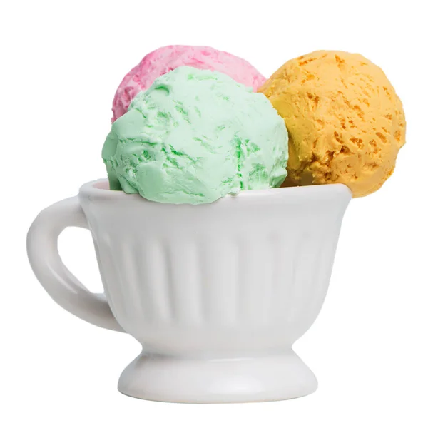 Кулі морозива — стокове фото