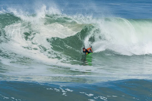 Bodyboarder in action — Stock Photo, Image