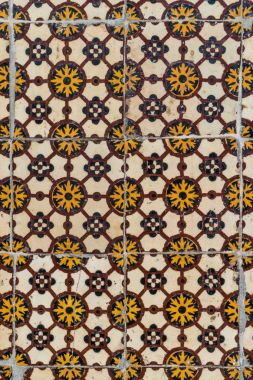 geleneksel Portekiz sırlı çini