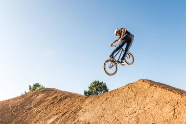 BMX bisiklet dublör bak geri
