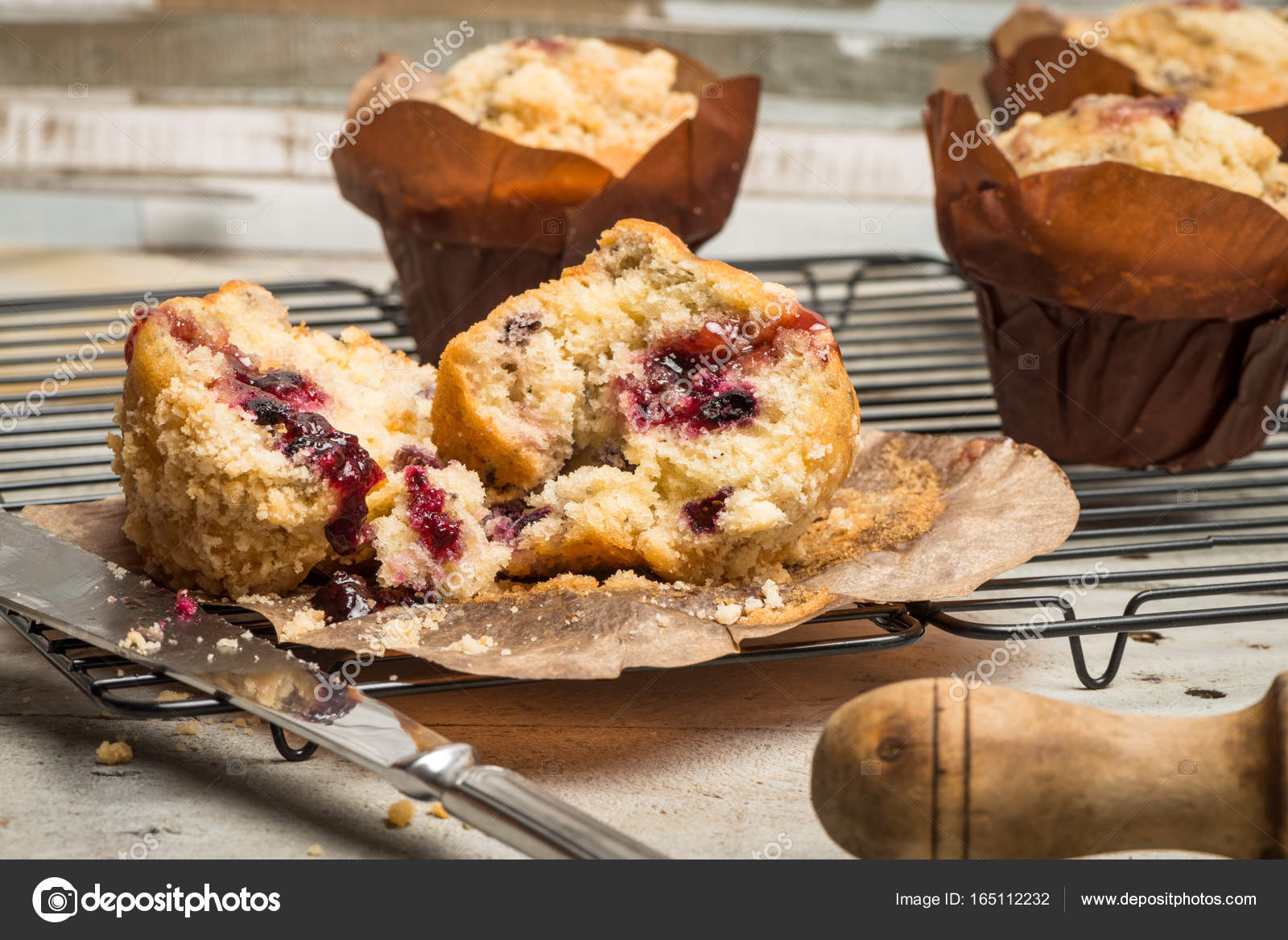 Reçelli Muffin Reçelli Muffin