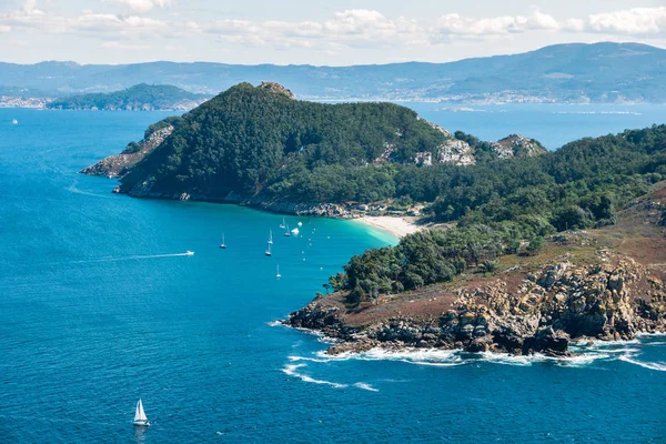 Praia de San Martino na ostrovech Cies Španělska — Stock fotografie