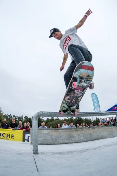 Daniel Ferreira during the 4th Stage DC Skate Challenge — Stock Photo, Image