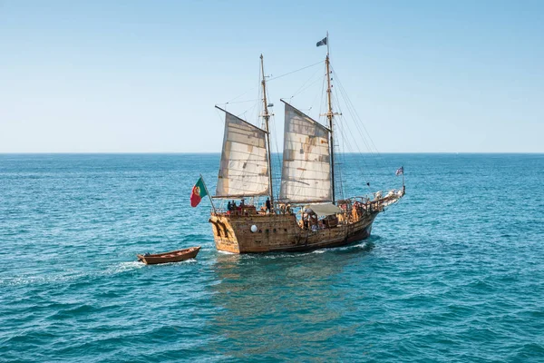 Barco pirata de Santa Bernarda — Foto de Stock