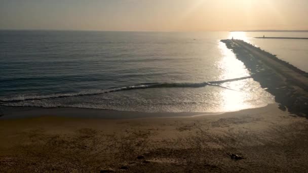 Spiaggia di Praia do Molhe — Video Stock