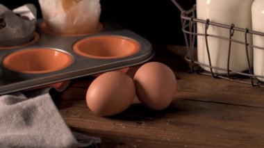 Malzemeler pişirme kek