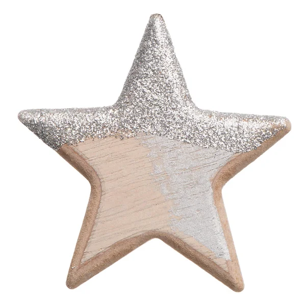 Estrella de Navidad de madera — Foto de Stock