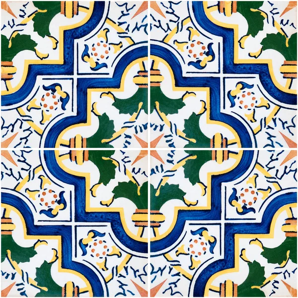 geleneksel Portekiz sırlı çini