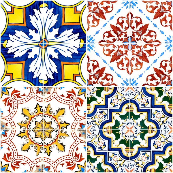 Vintage ceramic tiles — Stock Photo, Image