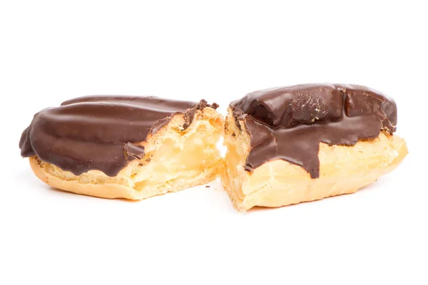 Chocolate eclair pastry — Stock Photo, Image