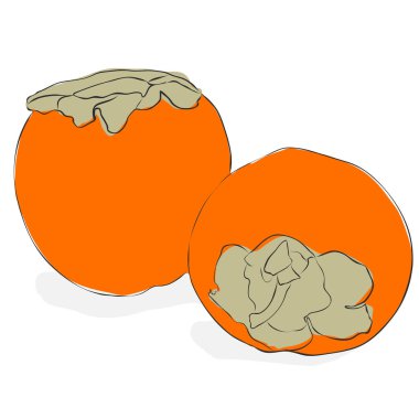 Trabzon hurması meyve beyaz 