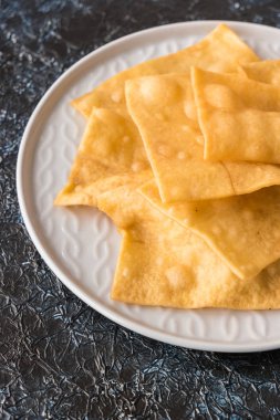 Coscoroes bir plaka üzerinde