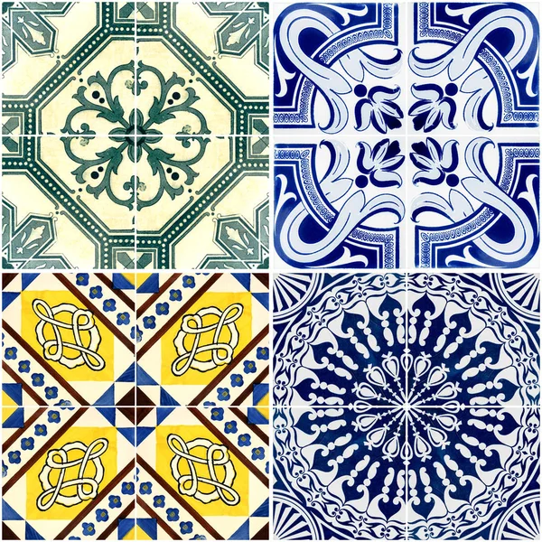 Vintage ceramic tiles — Stock Photo, Image