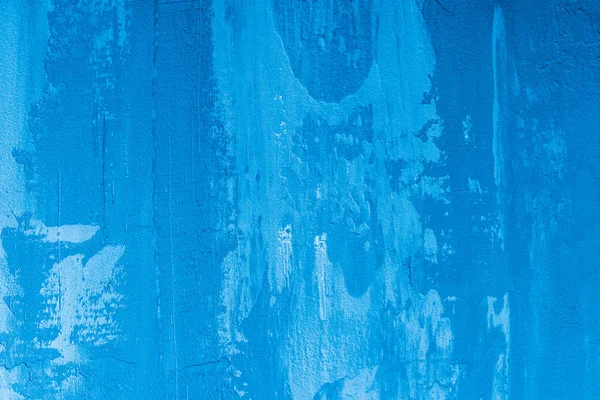 Gros Plan Sur Texture Fond Béton Bleu — Photo