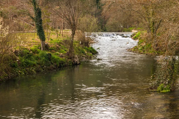Fluxo fluvial em Portugal — Fotografia de Stock