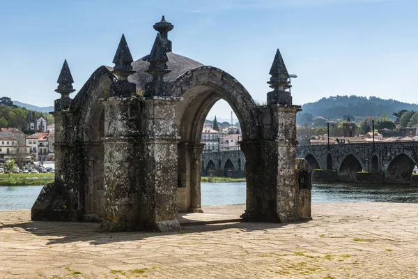 Guardian Angel Chapel i Ponte de Lima – stockfoto