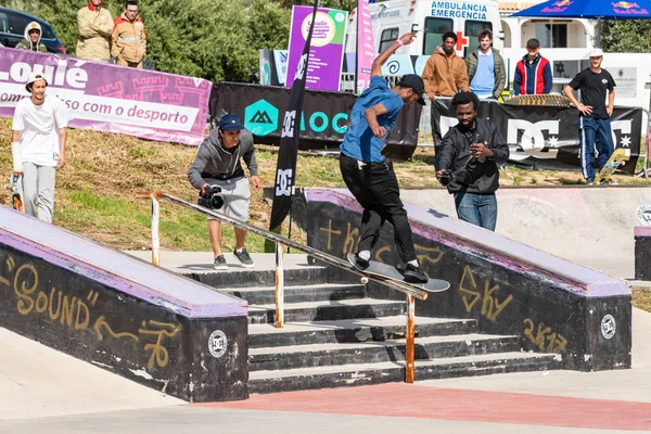 Anibal Martins tijdens de 1ste fase Dc Skate Challenge — Stockfoto
