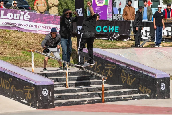 Guilherme Lima durante o primeiro estágio DC Skate Challenge — Fotografia de Stock