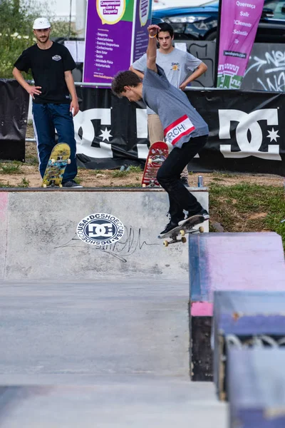Tiago Pinto during the 1st Stage DC Skate Challenge — Stock Photo, Image