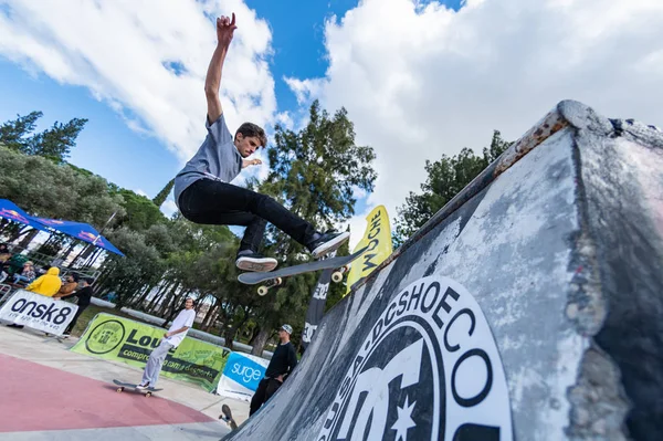 Tiago Pinto 1 sahne Dc kaymak Challenge sırasında — Stok fotoğraf