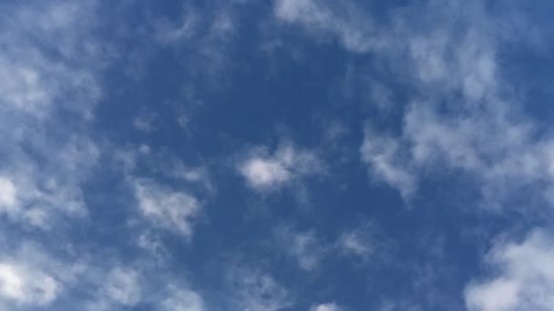 Timelapse Clouds Blue Sky — Stock Video