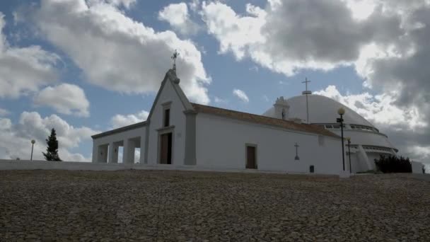 Loule Portugália Május 2018 Körül Santuario Nossa Senhora Piedade Város — Stock videók